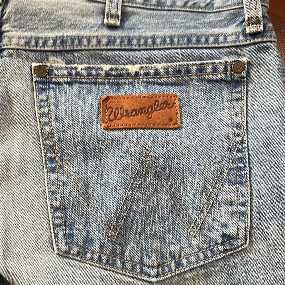 Wrangler Mens Slim Boot Cut Jeans